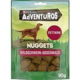 Adventuros Nuggets Hunderleckerli, mit Wildschwein, 6er Pack (6x90g)